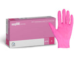 EasyCare Nitrilhandsker – Pink, Small, , 100 stk.